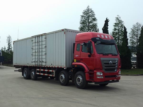 中國重汽 豪瀚J5G 重卡 280馬力 8×2 廂式 排半 載貨車(ZZ5315XXYN46G3E1)