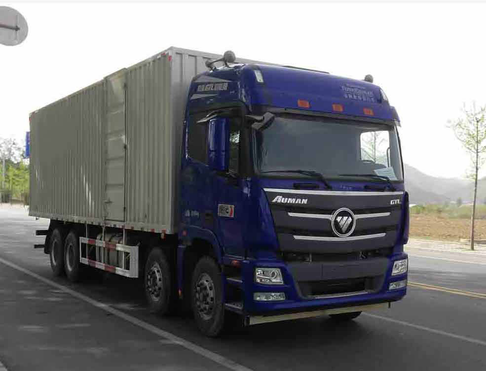 福田汽車 歐曼EST 重卡 460馬力 8×4 廂式 排半 載貨車(BJ5319XXY-AB)