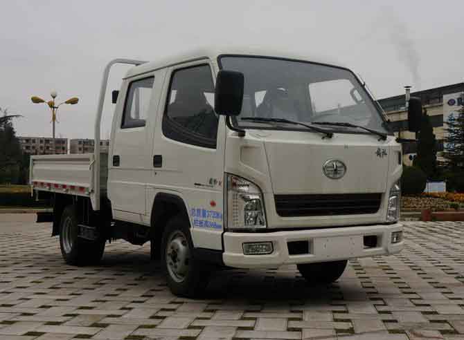 一汽通用 霸鈴 輕卡 78馬力 4×2 欄板式 雙排 載貨車(CA1040K3LRE5)