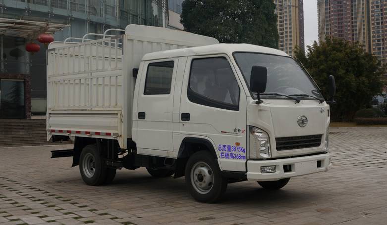 一汽通用 霸鈴 輕卡 78馬力 4×2 倉(cāng)柵式 雙排 載貨車(chē)(CA5040CCYK3LRE5)