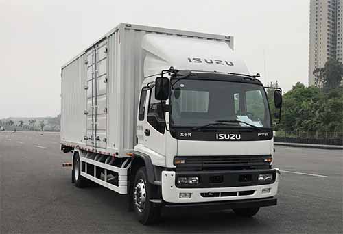 慶鈴汽車 五十鈴FTR 中卡 205馬力 4×2 廂式 排半 載貨車(QL5160XXYVRFR)