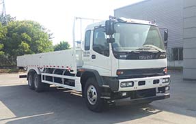 慶鈴汽車 五十鈴FVZ 重卡 240馬力 6×4 欄板式 排半 載貨車(QL1250WTFZ)