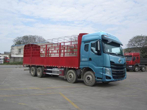 東風(fēng)柳汽 乘龍H7 重卡 350馬力 8×2 倉(cāng)柵式 排半 載貨車(chē)(LZ5320CCYH7EB)