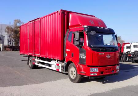 一汽解放 解放J6L 中卡 220馬力 4×2 廂式 排半 載貨車(CA5180XXYP62K1L5E5)