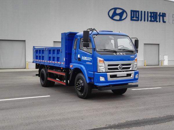 四川現(xiàn)代 新鴻運 中卡 140馬力 4×2 自卸車(CNJ3180GPA38V)