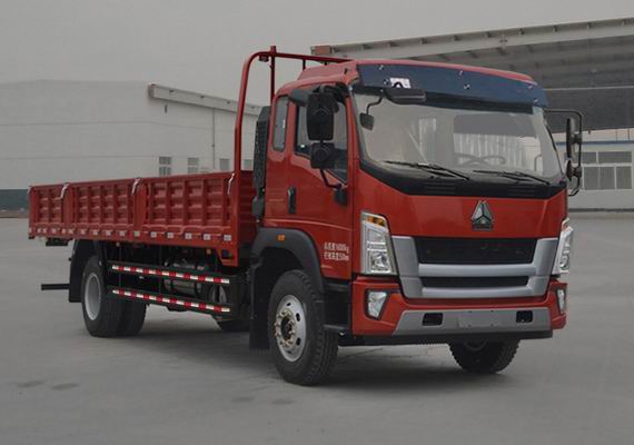 中國(guó)重汽 HOWOG5X 中卡 210馬力 4×2 欄板式 排半 載貨車(ZZ1167G421DE1A)