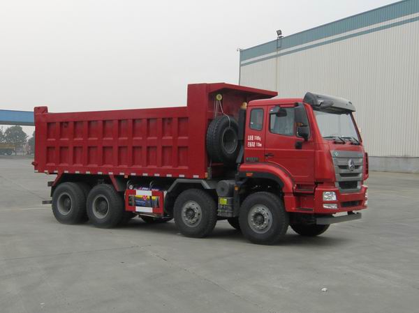 中國重汽 豪瀚J7G 重卡 430馬力 8×4 自卸車(ZZ3315V3566E1L)