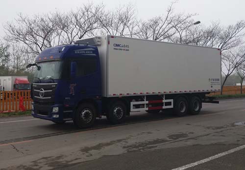 中集車輛 中集 360馬力 8×4 冷藏車(ZJV5316XLCSD5)