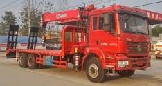 湖北程力 程力威 270馬力 6×4 隨車起重運輸車(CLW5250JSQS5)