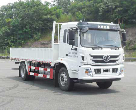 上汽紅巖 杰豹 中卡 215馬力 4×2 欄板式 排半 載貨車(CQ1186ALDG461)