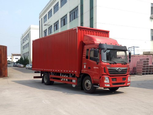 中國重汽 豪曼H5 中卡 180馬力 4×2 廂式 排半 載貨車(ZZ5188XYKG10EB1)