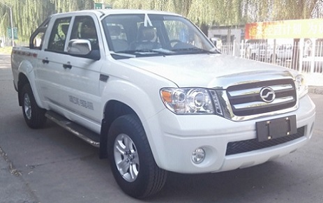 2016款 中興汽車 威虎TUV 4×2(兩驅(qū)) 皮卡(BQ1030MBK6S)