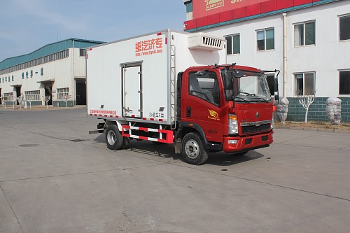 重汽綠葉 綠葉 170馬力 4×2 冷藏車(JYJ5047XLCE2)