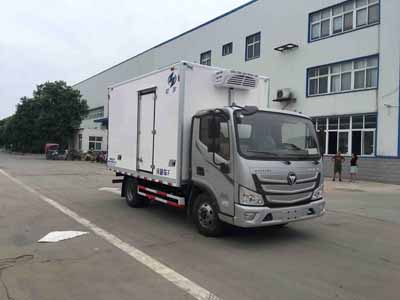 鄭州紅宇 紅宇 141馬力 4×2 冷藏車(HYJ5040XLCB17)