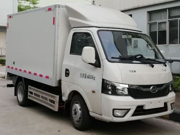 比亞迪 比亞迪T4 微卡 82馬力 4×2 廂式 單排 載貨車(BYD5042XXYBEV)