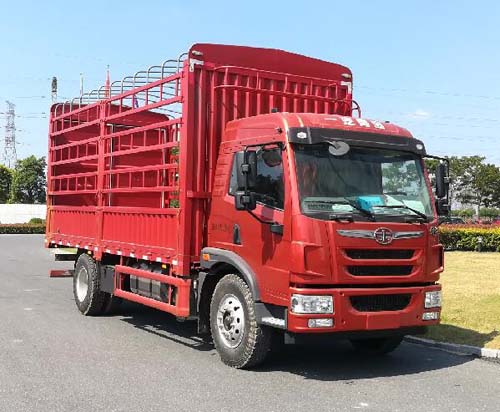 青島解放 解放龍V 重卡 220馬力 4×2 倉(cāng)柵式 排半 載貨車(CA5189CCYPK2L2E5A80)