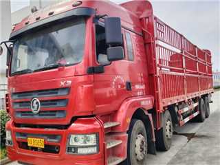 成都二手陜汽商用車 軒德 9米6高欄四橋