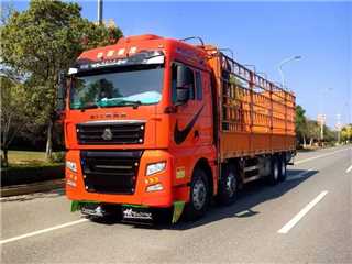 永州二手中國重汽 SITRAK G7H 汕德卡前四后八高欄