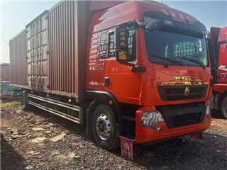 佛山二手中國重汽 豪沃TX 豪沃TX大單橋廂式貨車