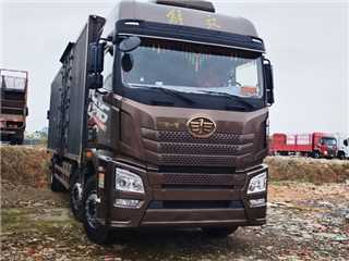 廣州二手青島解放 解放JH6 解放前四后四9米6廂式貨車