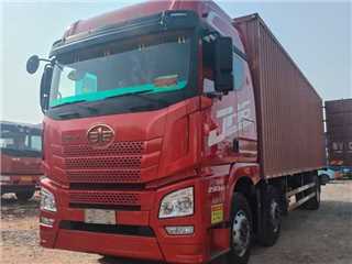 青島解放 解放JH6 解放前四后四9米6廂車