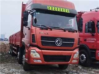 天門二手東風商用車 天龍 天龍前四后八9米6平板