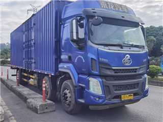 深圳二手東風柳汽 乘龍 H5-9.6米帶尾板