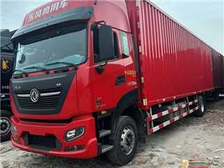 十堰二手東風商用車 天錦 PLUS大單橋廂式貨車