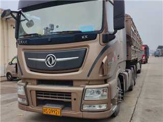 達州二手東風商用車 天龍旗艦 kx560采埃孚自動擋