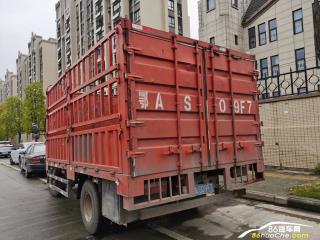 武漢二手東風股份 多利卡 4米2寬體重載倉蘭車