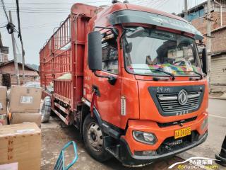 成都二手東風商用車 天錦 KR6.8米高欄