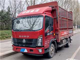 西安二手中國重汽 HOWO統帥 高欄