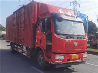 深圳二手一汽解放 解放J6L 7.6米帶尾板