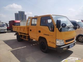 武漢二手江鈴 順達 四門五座雙排自卸車