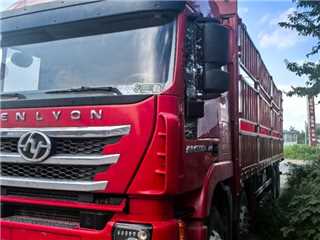 襄陽二手上汽紅巖 杰獅 前四后六9.6米高欄