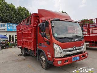 武漢二手福田 奧鈴 4米2寬體大馬力倉蘭貨車