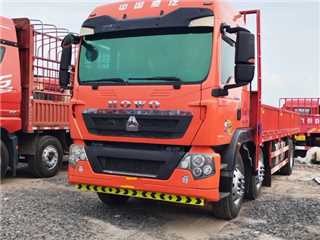 嘉興二手中國重汽 豪沃TX 豪沃前四后四7米8平板