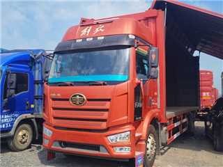 廣州二手一汽解放 解放J6L 解放7米8飛翼帶尾板