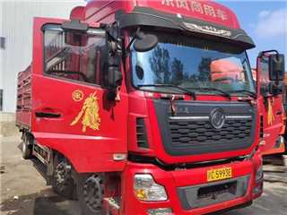 黃石二手東風商用車 天龍 350馬力天龍前四后四9米6高欄