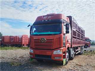 懷化二手一汽解放 解放J6P 解放J6P前四后八高欄車