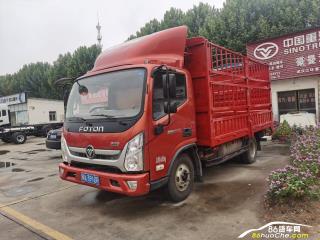 武漢二手福田 奧鈴 4米2寬體大馬力倉蘭貨車