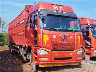 曲靖二手一汽解放 解放J6P 解放J6P前四后八高欄車