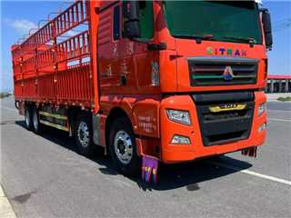 中國重汽 SITRAK G7H 汕德卡前四后八高欄車