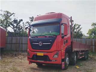 黃石二手東風商用車 天龍 天龍前四后八9米6平板