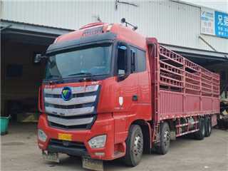 福田 歐曼EST 歐曼EST前四后八高欄車(chē)貨車(chē)