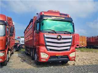 福田 歐曼EST 歐曼EST前四后八高欄車(chē)貨車(chē)