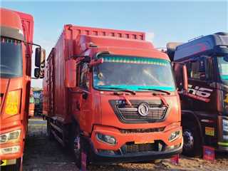 荊州二手東風(fēng)商用車 天錦 天錦8米長廂式貨車