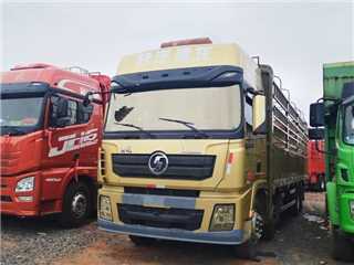 陜汽重卡 德龍X3000 前四后八高欄車貨車