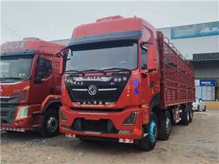 雅安二手東風(fēng)商用車 天龍 前四后八高欄車